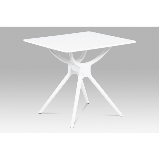 Jedálenský stôl Daniela, 80 cm, biela - 1