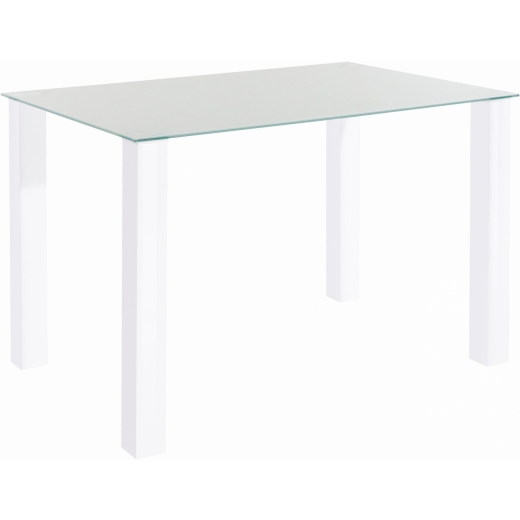 Jedálenský stôl Dant, 120 cm, biela - 1