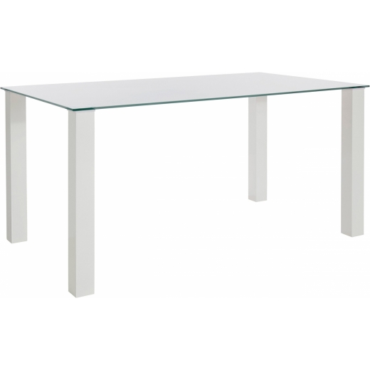 Jedálenský stôl Dant, 160 cm, biela - 1