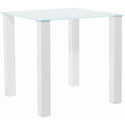 Jedálenský stôl Dant, 80 cm, biela - 1