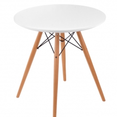 Jedálenský stôl Desire, 70 cm, biela - 1