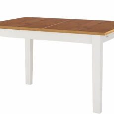 Jedálenský stôl Disa, 160 cm, biela/borovica - 2