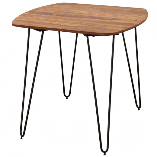 Jedálenský stôl Dorien, 80 cm, sheesham - 1