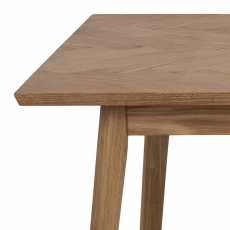 Jedálenský stôl Dorney, 160 cm, dub - 8