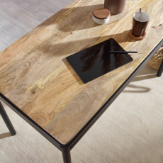 Jedálenský stôl Dory, 120 cm, prírodné drevo - 5