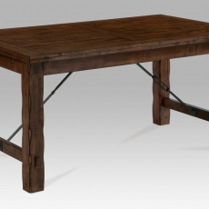 Jedálenský stôl Eduard rozkladací, 250 cm, masív orech - 2