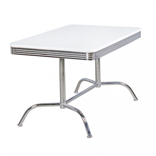 Jedálenský stôl Elvis 2, 120 cm, biela - 1