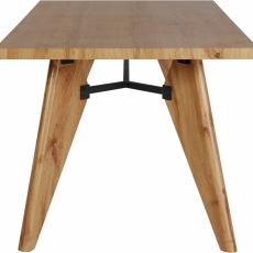 Jedálenský stôl Even, 160 cm, prírodné drevo - 3