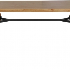 Jedálenský stôl Even, 180 cm, prírodné drevo - 2