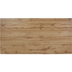 Jedálenský stôl Even, 180 cm, prírodné drevo