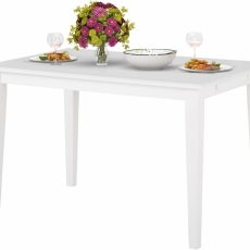 Jedálenský stôl Flick, 120 cm, biela - 1