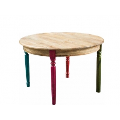 Jedálenský stôl Flip, 76 cm, masívne mango
