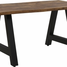 Jedálenský stôl Flor, 160 cm, hnedá - 1
