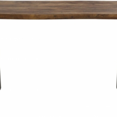 Jedálenský stôl Flor, 160 cm, hnedá - 2