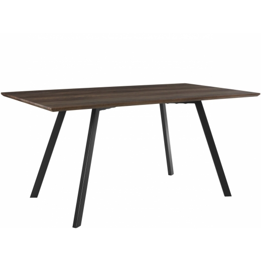 Jedálenský stôl Foler, 160 cm, hnedá - 1