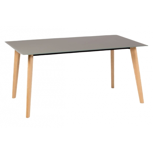 Jedálenský stôl Frankie, 160 cm, cappuccino - 1