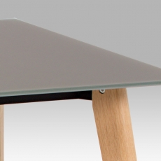 Jedálenský stôl Frankie, 160 cm, cappuccino - 3