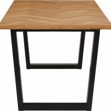 Jedálenský stôl Grebor, 140 cm, hnedá - 3