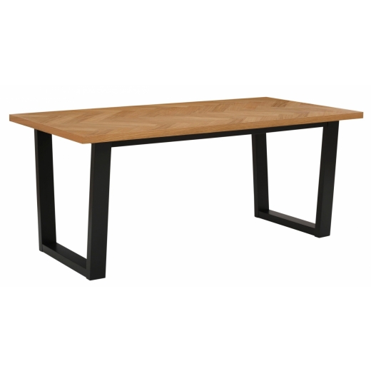 Jedálenský stôl Grebor, 180 cm, hnedá - 1