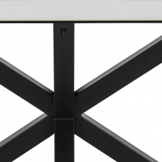 Jedálenský stôl Heaven, 160 cm, biela - 5