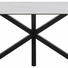 Jedálenský stôl Heaven, 160 cm, biela - 6