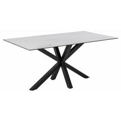 Jedálenský stôl Heaven, 160 cm, biela
