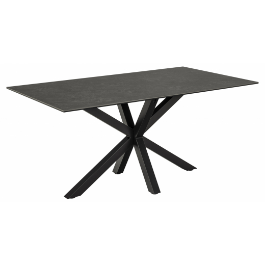 Jedálenský stôl Heaven, 160 cm, čierna - 1