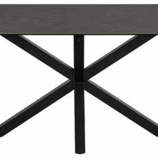 Jedálenský stôl Heaven, 160 cm, čierna - 3