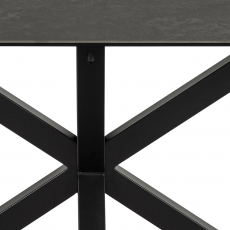 Jedálenský stôl Heaven, 160 cm, čierna - 5