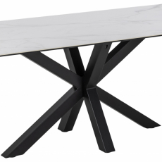 Jedálenský stôl Heaven, 200 cm, biela - 1