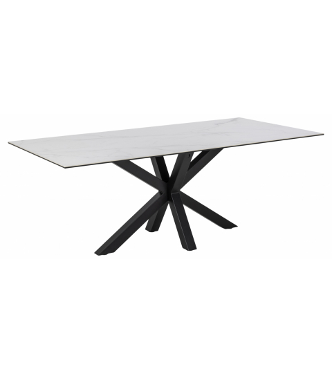 Jedálenský stôl Heaven, 200 cm, biela