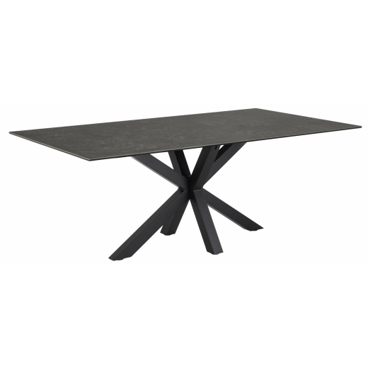 Jedálenský stôl Heaven, 200 cm, čierna - 1