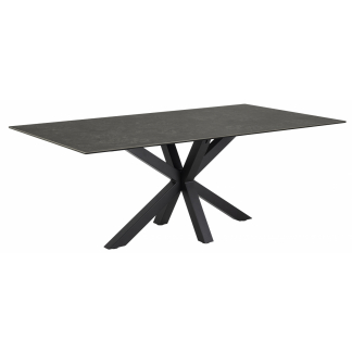 Jedálenský stôl Heaven, 200 cm, čierna