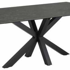 Jedálenský stôl Heaven, 200 cm, čierna - 1