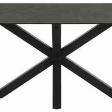 Jedálenský stôl Heaven, 200 cm, čierna - 4