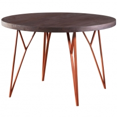 Jedálenský stôl Herry, 118 cm, masív agát - 1