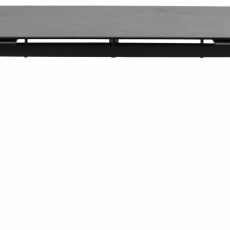 Jedálenský stôl Hudde, 160-240 cm, čierna - 10