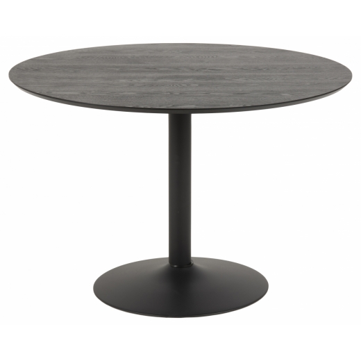 Jedálenský stôl Ibiza, 110 cm, čierna - 1
