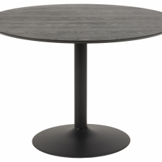 Jedálenský stôl Ibiza, 110 cm, čierna - 1