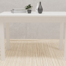 Jedálenský stôl Jadalnia, 160 cm, biela matná - 7