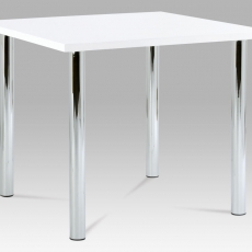 Jedálenský stôl Jadon, 90 cm, biela - 1