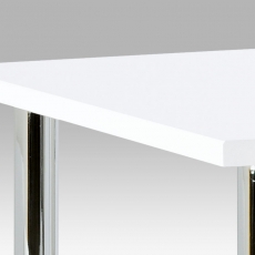 Jedálenský stôl Jadon, 90 cm, biela - 2