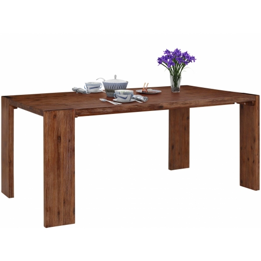 Jedálenský stôl Jima, 160 cm, hnedá - 1