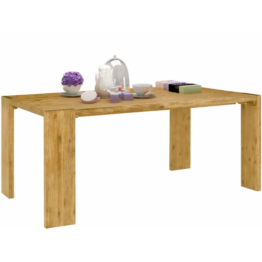 Jedálenský stôl Jima, 160 cm, masívny agát - 1
