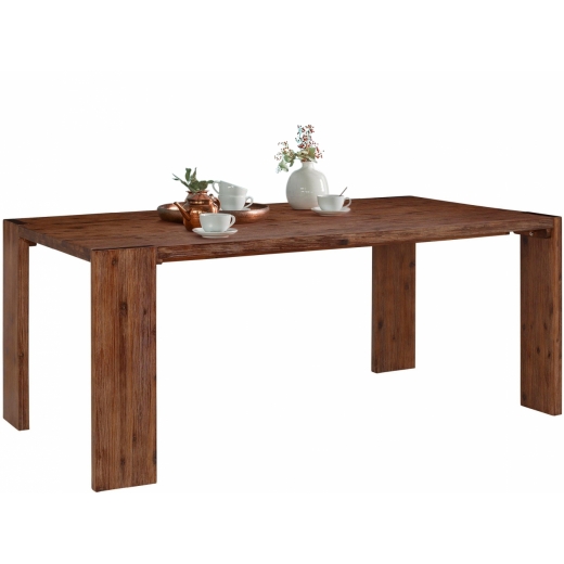 Jedálenský stôl Jima, 180 cm, hnedá - 1