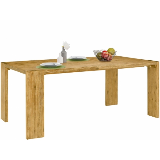 Jedálenský stôl Jima, 180 cm, masívny agát - 1