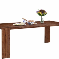 Jedálenský stôl Jima, 200 cm, hnedá - 4