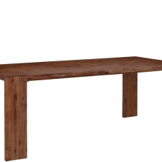 Jedálenský stôl Jima, 220 cm, hnedá - 1