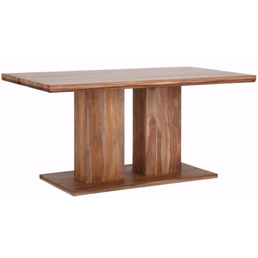 Jedálenský stôl Karen, 160 cm, sheesham - 1