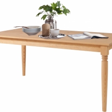 Jedálenský stôl Karol, 120 cm, prírodné drevo - 3